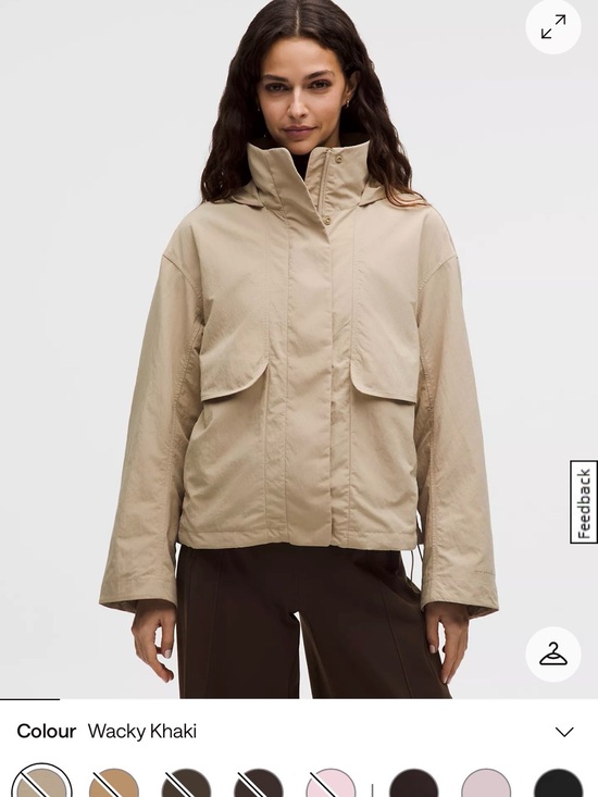 lululemon athletica Jackets & Blazers - lululemon Wacky Khaki Utility Jacket new with tag